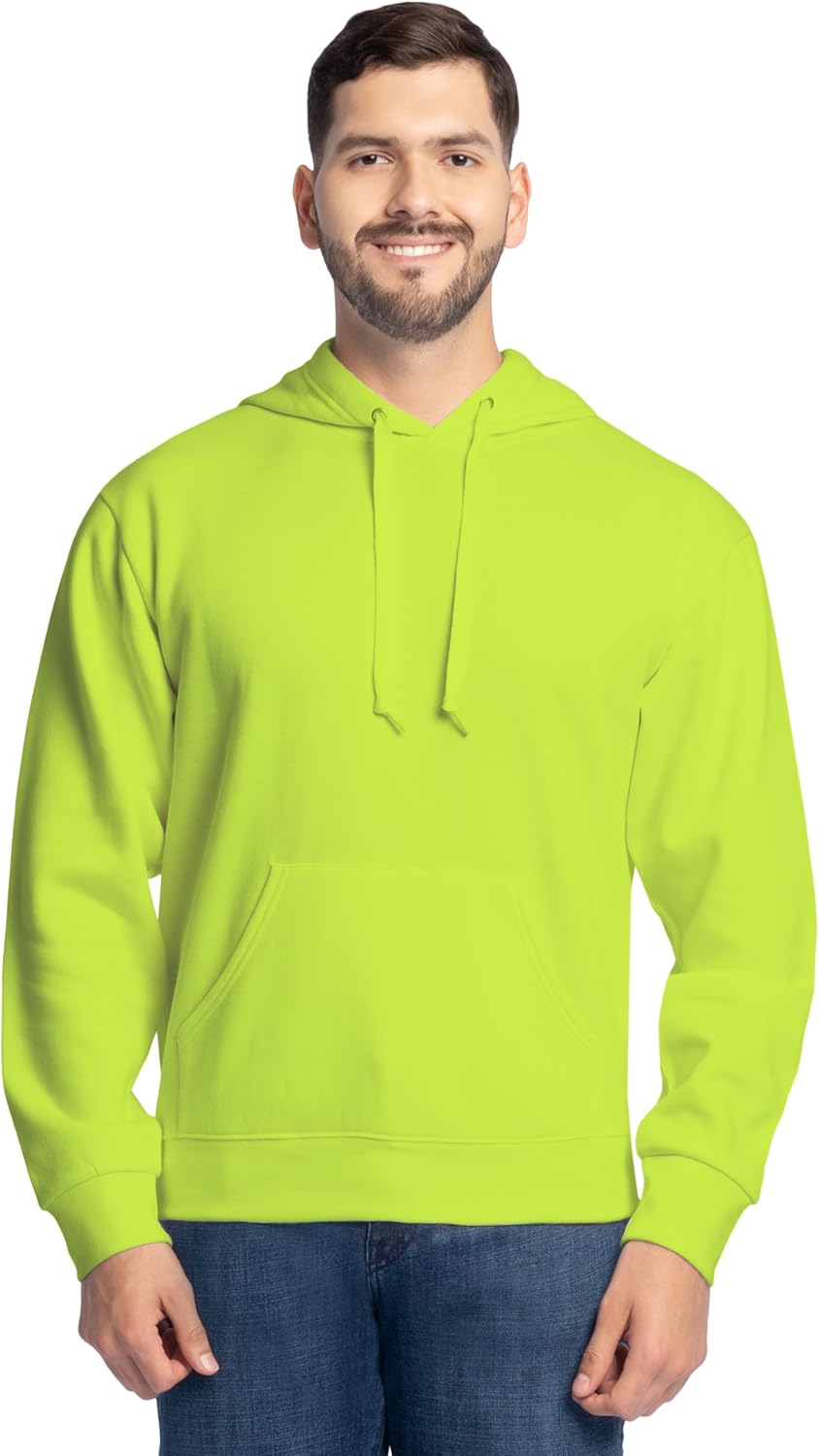 Fruit of the Loom mens Eversoft Fleece Pullover Hooded Sweatshirt, Moisture Wicking & Breathable