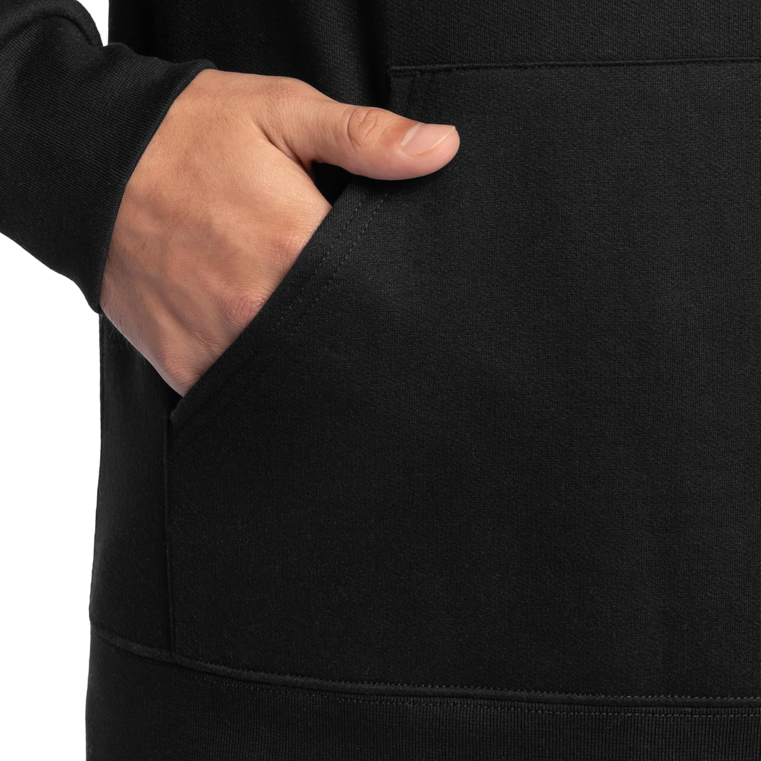 Fruit of the Loom mens Eversoft Fleece Pullover Hooded Sweatshirt, Moisture Wicking & Breathable