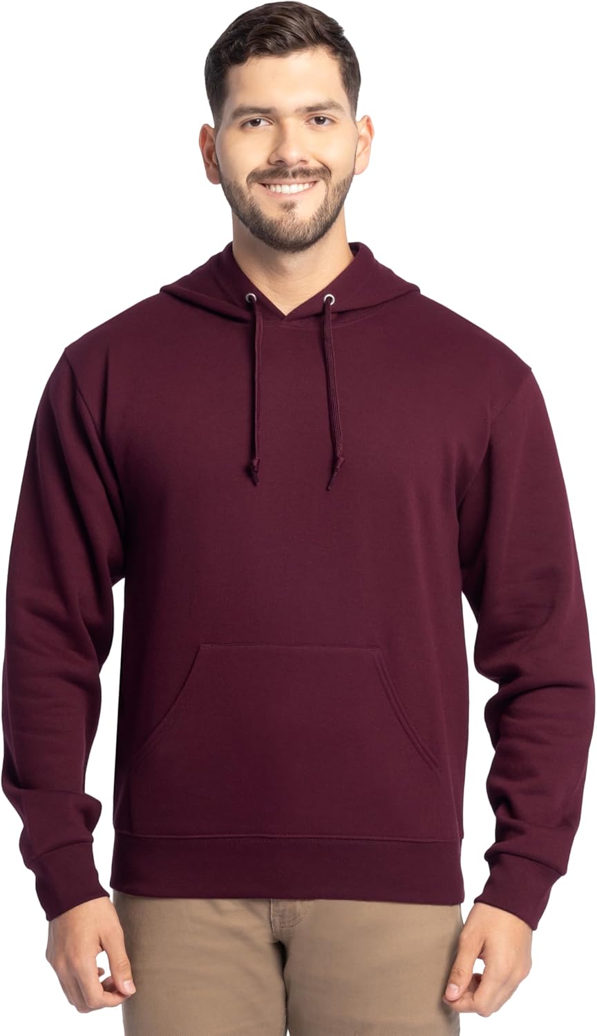 Fruit of the Loom mens Eversoft Fleece Pullover Hooded Sweatshirt, Moisture Wicking & Breathable