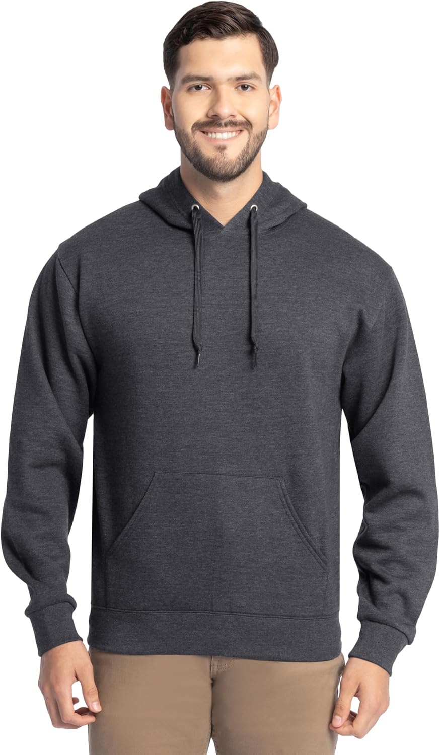 Fruit of the Loom mens Eversoft Fleece Pullover Hooded Sweatshirt, Moisture Wicking & Breathable