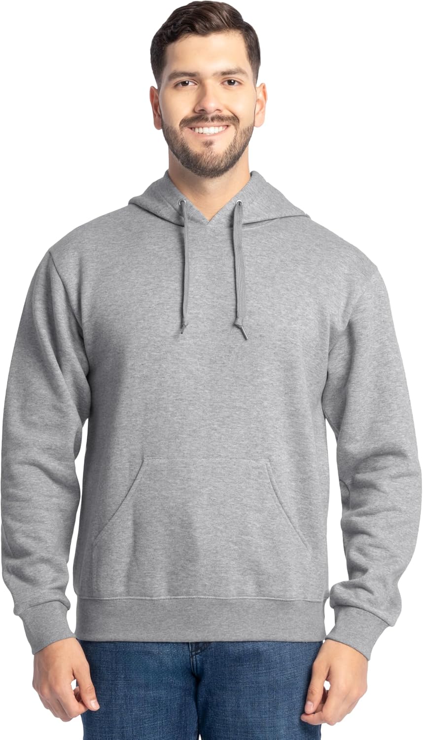 Fruit of the Loom mens Eversoft Fleece Pullover Hooded Sweatshirt, Moisture Wicking & Breathable