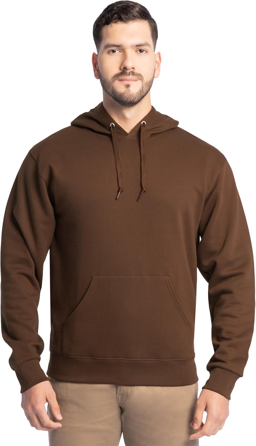 Fruit of the Loom mens Eversoft Fleece Pullover Hooded Sweatshirt, Moisture Wicking & Breathable