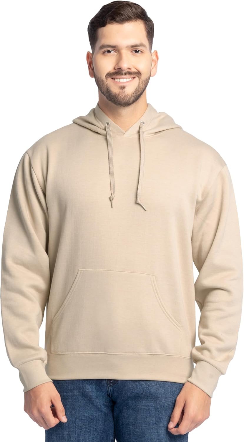 Fruit of the Loom mens Eversoft Fleece Pullover Hooded Sweatshirt, Moisture Wicking & Breathable