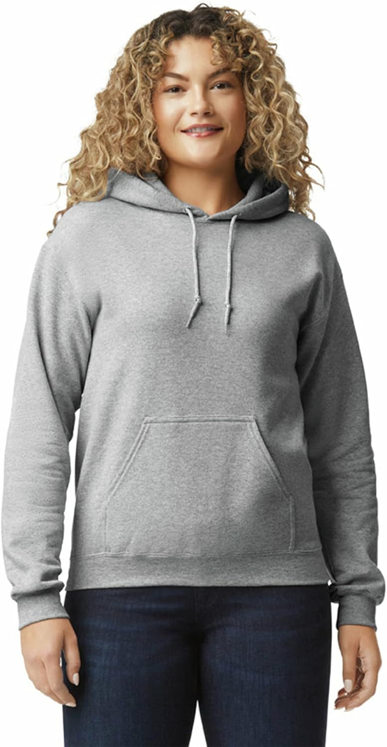 Gildan Adult Fleece Hoodie Sweatshirt, Style G18500, Multipack
