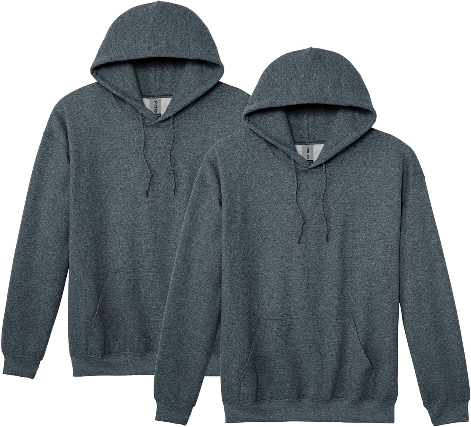 Gildan Adult Fleece Hoodie Sweatshirt, Style G18500, Multipack