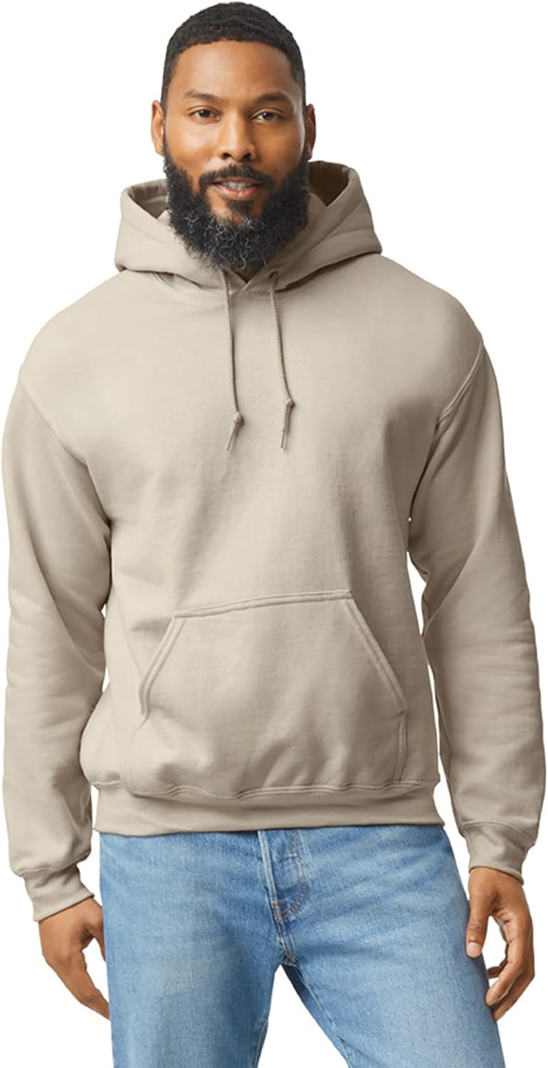 Gildan Adult Fleece Hoodie Sweatshirt, Style G18500, Multipack
