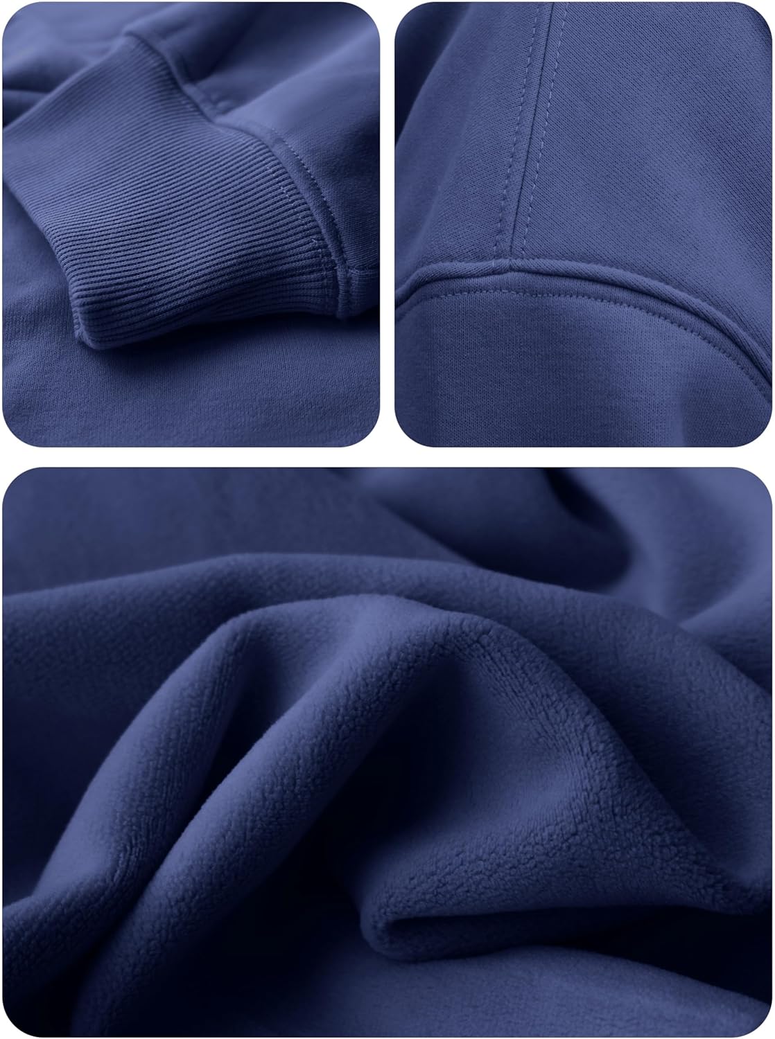 Womens Oversized Hoodies Fleece Loose Hooded Sweatshirt Fall Winter Outfits 2025 Trendy Clothes